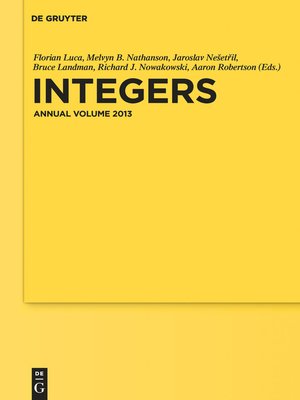 cover image of Integers